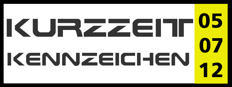 kurzzeitkennzeichen zulassungsstelle rosenheim